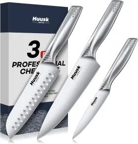445036192191 HUUSK Knife Set Steel Kitchen Professi