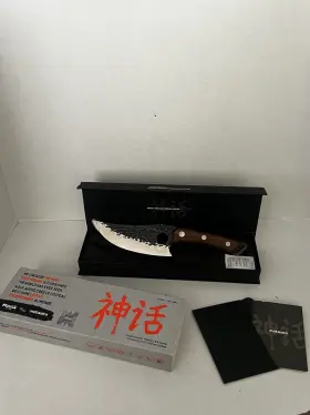 FC230801 HUUSK BY MATSATO Kitchen Knife Sharp Blade Beech