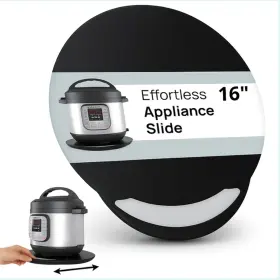 B0F6D4G764 IBYX Round Sliding Tray Pressure Cooker Air Fryer