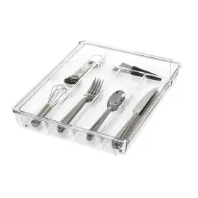 B0DH65R3B3 IDESIGN Expandable Cutlery Drawer Organizer Linus