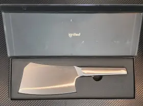 921835802512 IGNITED Meat Cleaver High Carbon Steel Chopping