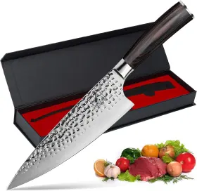 445001624627 IMARKU Damascus Chef Knife Ultra Sharp Kitchen