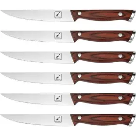 Knife IMARKU Steak Knives Set Hc Steel Serrated