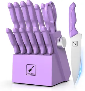 445022532550 IMARKU Knife Set Sharpener Steel