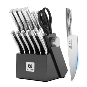 I-KB0234BK IMARKU Kitchen Knife Set High Carbon Steel Safe