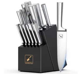 IMK-KNF16SS IMARKU Knife Set Steel Dishwasher Safe Kitchen