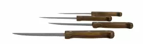 094046710146 IMUSA Wood Handle Serrated Steel Steak Knives #2