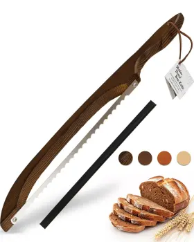 974482113043 INDIREWASH Bread Slicer Homemade Serrated Knife