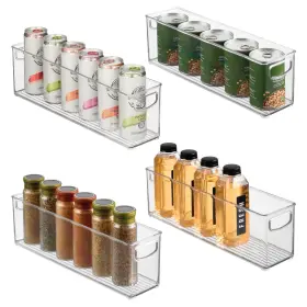 B0BSVRQ7VB INTERDESIGN Idesign Stackable Storage Bins Handles