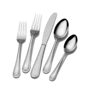 5108512 INTERNATIONAL SILVER Forte Steel Flatware Set Service