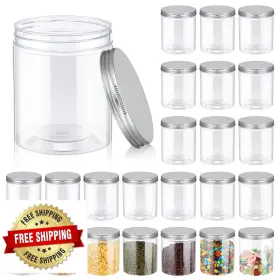 B0BYNL6RND IRENARE Jars Lids Food Storage Airtight Pet Mason