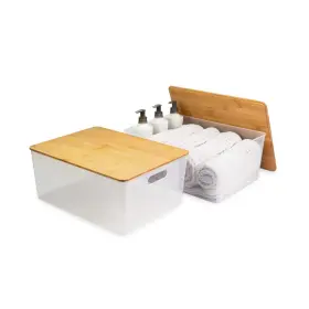 B0BQJWJDJ7 ISAAC JACOBS Storage Bins Lids Handles