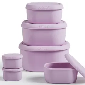 B0CMCNX3SD ISSEVE Nesting Silicone Food Storage Containers