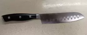 035886221331 J.A. HENCKELS Ja Hollow Edge Santoku Steel Knife #2
