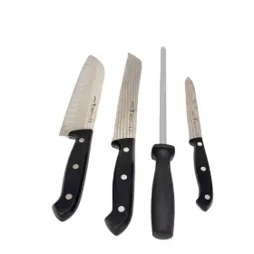 15800-130 J.A. HENCKELS Santoku Knife Bread Utility Steel