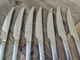 35196 J.A. HENCKELS Set Ja Blade Steel Serrated Steak Knives #2