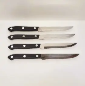 39195-100 J. A. HENCKELS Steak Knife Set Tang Serrated #2