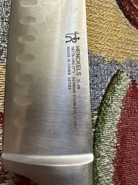 19778-180 J.A. HENCKELS INTERNATIONAL Elan Santoku Knife #2