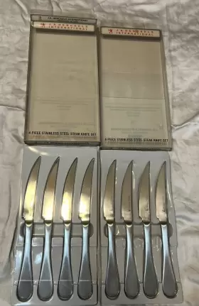 39309-000 J.A. HENCKELS INTERNATIONAL Steel Steak Knife Set