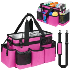 B0FHH3L545 JAFFZORA Cleaning Caddy Bag Organizer Housekeepers