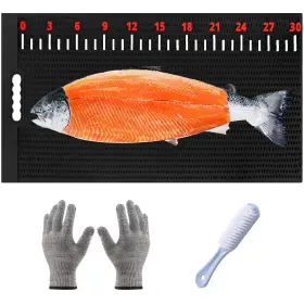 SM009 JAORUIZER Fish Fillet Mat Nonslip Silicone Cleaning