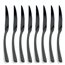 KAYABLKSTEAKKN8P-MA JASHII Steel Steak Knife Utensil Set