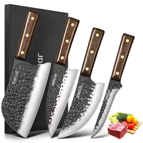JD-001 JDRICHX Butcher Knife Set Forged Serbian Chef Meat