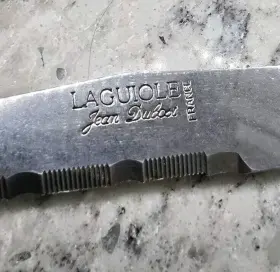 219335164425 JEAN DUBOST Laguiole Steak Knife Block Set #3