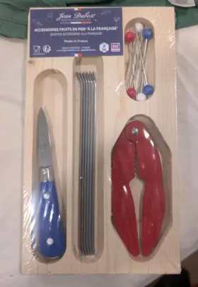 JDSEA-4 JEAN DUBOST Steel Seafood Tools Set