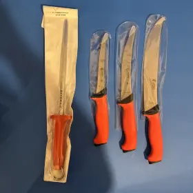 722267684105 JERO Tr Butcher Knife Set Cimeter Breaking