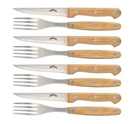 736386008308 JIM BEAM Set Ideal Chicken Pork Steak Knives