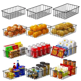 B0CC35CXHT JOBEN OLIGEY Wire Storage Baskets Pantry Bins