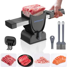 MS001 JONSCOOK Meat Slicer Manual Cutter Raw