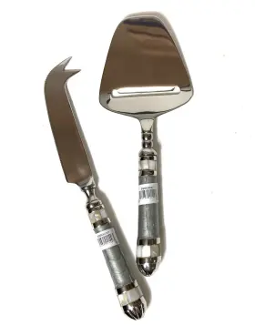 5990037 JULIA KNIGHT Cheese Knife Spreader Set Mother Pearl