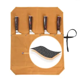 DAOJUAN02 KAALTISY Xt Knife Roll Bags Waxed Canvas Holder
