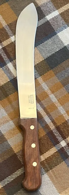 R83-10 KAICUT Butchers Carving Knife Edges Ahead Carbon Steel