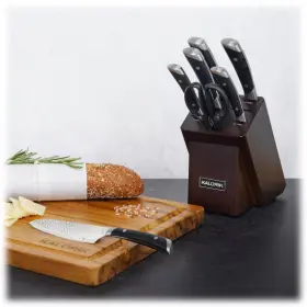 WPS-51089 KALORIK Cobra Cutlery Block Set Acacia Wood #2