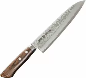 956856723722 KANETSUNE Sairyu Kengata Kitchen Knife Damascus
