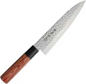 KC-951 KANETSUNE Gyutou Kitchen Knife Steel Blade Wood Handle