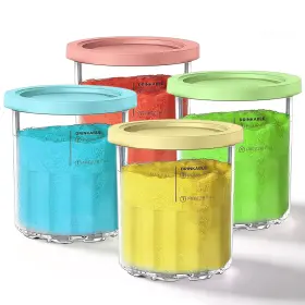 NC501 KANGBO Ninja Creami Deluxe Pints Lids Pack