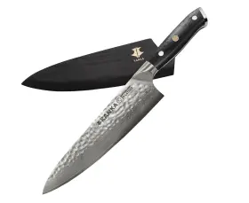 768114456129 KANKA Damascus Chef Knife Layers Steel