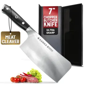 768114456259 KANKA Meat Cleaver Knife Bbq Kitchen Ergonomic