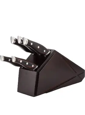 KK019-US KARCU Knife Set Steel Chef Kitchen Block