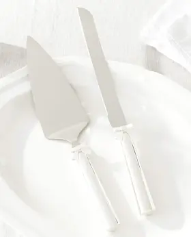 817602 KATE SPADE Grace Cake Knife Server Wedding