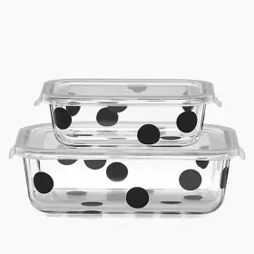 B078Y7M1F6 KATE SPADE NEW YORK Deco Dot Food Storage Set