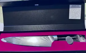 CKGD23B-NO KATSURA Damascus Chef Knife Blank