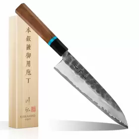 750803644467 KAWAHIRO Chef Knife Forged Kitchen Ply