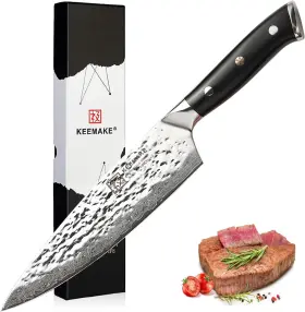 00201844103-CA2 KEEMAKE Keemmake Damascus Chef Knife Gyutou