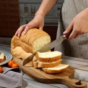 00201847105 KEEMAKE Bread Knife Steel Chef Kitchen Cake #3