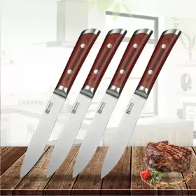 00201847215-4S KEEMAKE Steak Knife Set Table Dinner Tool Meat